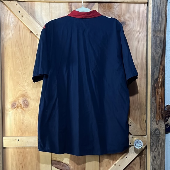 Redhead Brand Co. size large patriotic short sleeve button up shirt - Picture 3 of 5